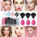 Disposable Makeup Applicators Kit with Mixing Palette and Storage Box - Makeup Artist Tools with Mascara Wands, Lip Brushes, and More - Buy Online on GoSupps.com