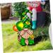Milisten Dwarf Card Outdoor Sign St Patrick Gnome Yard Sign Patrick Garden Decoration During The Day Props - Buy Online on GoSupps.com
