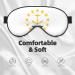 Shop Silky Sleep Masks - Rhode Island State Flag Eye Cover for Travel & Naps | Soft Satin Blindfold for Men & Women - Buy Online on GoSupps.com