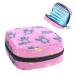 Raccoons Cartoon Sanitary Napkin Storage Bag Feminine Menstrual Cup Pouches Nursing Pad Holder Tampon Bags Portable Period Bag for Women Teen Girls 1Pcs Multi-colored 6