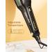 Wavytalk Wet to Straight Titanium Flat Iron - 1.7 Inch Professional Straightener with Dual Voltage & 50% More Protection - Black - Buy Online on GoSupps.com