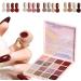 Gel Nail Polish Palette: Display Sample Graphic Clear Sample Holder | Compact Color Organizer Book Lightweight Design Used for a Set Up - Buy Online on GoSupps.com