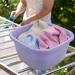 Ramddy Plastic Washing Basin 18 Quart Purple - Durable Wash Tub - Buy Online on GoSupps.com