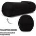 AROME Waterproof Yoga Mat Bag - Full-Zip Gym Bag for Men & Women | Adjustable Strap, 2 Pockets | Fits 1/4 1/3 2/5 Thick Mat - Black - Buy Online on GoSupps.com