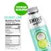 ShineWater Coconut Lime 16.9 Fl Oz (Pack of 12) | Electrolyte Water with Vitamin D | Zero Sugar, Low Calorie, Plant-Based Antioxidants - Buy Online on GoSupps.com