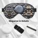 SSIMOO Beach Stone Sleep Mask - Adjustable Breathable Fashionable Eye Mask for Comfortable Sleep | International Shipping Available - Buy Online on GoSupps.com
