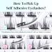 DF Self Adhesive Eyelashes Flat Lash Clusters No Glue No Remover Needed Reusable Self Adhesive Eyelashes Press On Lashes DIY Lash Extension for Beginners (Flat Lash 03) - Buy Online on GoSupps.com