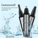 TEMKIN 3 in 1 USB Electric Nose Hair Trimmer & Eyebrow Clipper for Men | Painless Beard Shaver & Grooming Set | International Shipping Available - Buy Online on GoSupps.com