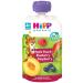 HiPP HiPP Organic - Multi-fruit pouch - Tiger pouches of Peach Apple and Organic Forest Fruits - 100 g - No Added Sugar - Contains