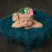 Spokki 4 Pcs Newborn Photography Props - Baby Dark Green Ripple Wrap, Swaddle Blankets, Headbands for Infant Boys and Girls (0-12 Months) - Buy Online on GoSupps.com