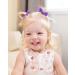 Jollybows 40 Pack Colorful 2 Inch Hair Ties for Girls - Mini Elastic Ponytail Holders & Hair Accessories for Toddlers - Buy Online on GoSupps.com