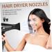 Beatifufu 2 Pcs Hair Dryer Nozzle Comb Blow Dryer Attachment Hair Dryer Replacement Parts Pack Modeling - Buy Online on GoSupps.com
