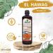 Pure Pumpkin Kernel Oil 500ml - Cold Pressed Crude & Unrefined | Elhawag - Natural Essential for Body Skin & Hair | Kosher & Halal  - Buy Online on GoSupps.com