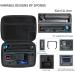 Medium Surface-Waterproof Carrying Case for GoPro, DJI Osmo Action, AKASO, Campark, YI Action Cameras - Buy Online on GoSupps.com