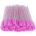 Mascara Wands Spiral Brush Head Disposable Eyelash Brushes Flexible Makeup Tool for Home Purple - Buy Online on GoSupps.com