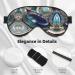 Buy Abalone Nacre Soft Sleep Eye Mask - Breathable Travel Eye Patch for Women | Relaxation & Comfort - Buy Online on GoSupps.com