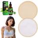 Massage oils reusable the bio-ribinus oil breast cushion and castor oil heat-free regulation regulation of bowel movements deeper sleep liver detoxification extracting of the breastmeridiane 60.00 ml (1 Pack) beige