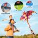 Laptony Red Dragon Kite - Easy to Fly for Kids & Adults | Perfect for Park & Beach Fun in Any Wind - Buy Online on GoSupps.com