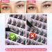 Lash Clusters 100Pcs DIY Individual Eyelash Extensions D Curl 8-16MM Reusable Wispy Lashes (#04) - Natural Look for At-Home DIY - Buy Online on GoSupps.com