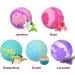 Bath Bombs Gift Set for Women - 5 Colorful Fizzy Bath Bombs & 4 Scented Candles - Perfect for Valentine's Day & Birthdays - Buy Online on GoSupps.com