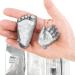 BabyRice Baby Casting Kit - 12x9 Shadow Box Frame for Hand & Foot Casts - Pink/Pink - Buy Online on GoSupps.com