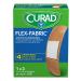 Curad Flex Fabric Adhesive Bandages 1 x 3 (Box of 100) - Flexible and Durable Protection - Buy Online on GoSupps.com