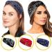 Buy 6 Pieces Paisley Headbands for Women - Elastic Cotton Wide Hair Bands & Yoga Turbans for Sports Running & Yoga - Buy Online on GoSupps.com