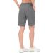 Shop Little Donkey Andy Women's Lightweight Quick Dry Bermuda Shorts - UPF 50 Stretch for Golf Hiking & Travel - Gray Heather - International Shipping Available - Buy Online on GoSupps.com