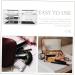 BRIGHTFUFU Transparent Cosmetic Box Clear Plastic Containers Eyeshadow Organizer Desktop Makeup Organizer Set - Buy Online on GoSupps.com