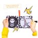 Ibasenice 3-Stage Fabric Book Toddler Toy - Soft Baby Books & Educational Toys for Babies | Kidcraft Game Set | Ideal Peach Skin Manual Toy - Buy Online on GoSupps.com