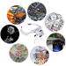 YOCTOSUN Rechargeable Head Magnifier with 5 LED Lights | 5 Interchangeable Lenses | Hands-Free Magnifying Glass for Jewelry, Crafts, and Hobbies - Buy Online on GoSupps.com