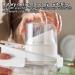 Laundry Detergent Dispenser | Scent Booster Beads Organizers Laundry Room Organization Multifunctional Storage Box with Lid for Organizing Beads & More White M - Buy Online on GoSupps.com