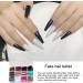 Press on Nails | Matte and Glossy False Nail Tips - Full Long Ballerina Fake Nails Matte and Glossy False Nail for Women Girls Rossev - Buy Online on GoSupps.com