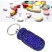 Portable Keychain Medicine Case | Waterproof Rhinestone Mini Pill Organizer for Travel - Buy Online on GoSupps.com