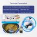 Buy Bceer Double Pencil Edge Sandblaster - 2 Metal Tanks LED Light Large Viewing Window | Ideal for Glass & Metal Rust Removal - International Shipping Available - Buy Online on GoSupps.com