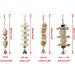 BWOGUE 7 Pack Bird Parrot Toys - Natural Wood Chewing, Hanging Swing, Climbing Ladders - Small Parakeets, Cockatiels, Conures, Finches, Budgie, Parrots, Love Birds - Buy Online on GoSupps.com