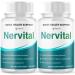 (2 Pack) Nervital Capsules Official Nervital Supplement Pills with All Natural Ingredients Advanced Formula for Optimal Health & Nerve Support with Premium Vitamins for Women & Men (120 Capsules)