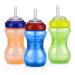 Nuby No Spill FlexStraw Cups 12+Months Neutral 3 Pack 10 oz (300 ml) Each