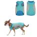 Dog Cooling Vest Summer Cool and Comfortable Dog Coat Breathable Mesh Dog Jacket with Reflective Stripes Lightweight Dog ICE Cooling T-Shirts for Small to Medium Dogs (M Green) M Green