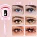 Buy Hicdaw Heated Eyelash Curlers - Electric USB Rechargeable Lash Curler for Long-Lasting Natural Curls (Pink - Buy Online on GoSupps.com