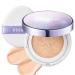 COSNORI Panthenol Barrier Cushion SPF 50+ PA++++ - Sunscreen Cushion Foundation -Lightweight Formula to Cover Pores & Blemishes – Moisture Dewy Glowing Finish – Long Wearing Formula, 0.41 fl.oz. (01 Ivory)