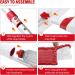 Sturdy Microfiber Spray Mop Kit | 3 Reusable Pads | 700ML Bottle | Scrubber | 360 Swivel Head | Hardwood Laminate | Red - Buy Online on GoSupps.com