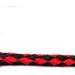 Dog Linen Leash for Small Dogs (Up to 15 kg) - Lightweight & Durable Adjustable 2.40m 2.80m 3.50m - Chic Black-Red Design - Buy Online on GoSupps.com