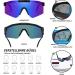 Buy Dadapanghu Fast Polarized Sunglasses - UV400 Rave Sports Glasses for Men & Women | Perfect for Cycling Skiing Fishing & Running - Blue Gradient - Buy Online on GoSupps.com
