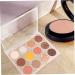 BIUDECO Palette Plate Powder Eyeshadow Eye Night Party Makeup Shadow Portable for Grids Women Club Bar 1 count (Pack of 1) As Shown - Buy Online on GoSupps.com