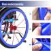 24in Silicone Wheelchair Push Rim Covers 1 Pair on-Slip Wear-Resistant Hand Push Cover Easy Installation/Easy Cleaning for Reduce Hand Wrist Forearm Sprains Purple - Buy Online on GoSupps.com