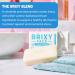 BRIXY Hydrating Facial Cleansing Bar for Dry Skin | Aloe & Raspberry Seed Oil | Ceramide & Niacinamide | Soap-Free & pH Balanced - Buy Online on GoSupps.com