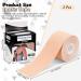 2 Rolls Kinesiology Tape - Waterproof Elastic Athletic Support for Muscles & Joints Pain Relief | Ideal for Gym Fitness Running & Sports - Buy Online on GoSupps.com