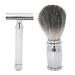 Premium 3 Piece Shaving Set - Brush Holder & Accessories for Salon Quality Shave | International Shipping Available - Buy Online on GoSupps.com