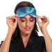 Aurora Polaris Floeberg Light Blocking Sleep Mask - Adjustable Green Light Blindfold for Men & Women | Comfortable Eye Mask for Travel Naps & Work - Buy Online on GoSupps.com